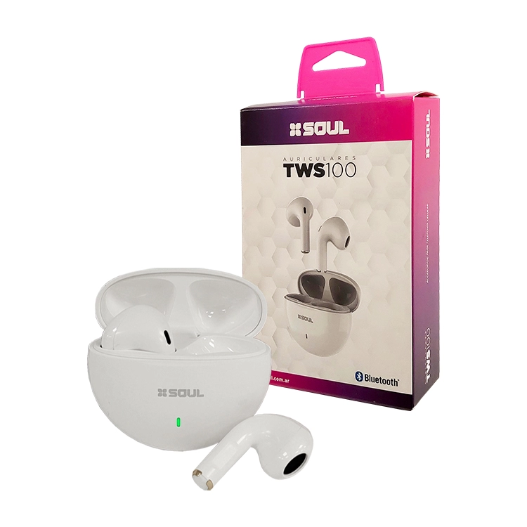 Auriculares Soul TWS 100BL Blanco Art.164-72919